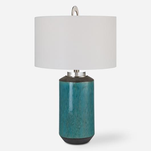 Maui Aqua Blue Table Lamp by Uttermost
