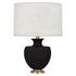 Matte Dark Coal Michael Berman Atlas Table Lamp by Robert Abbey