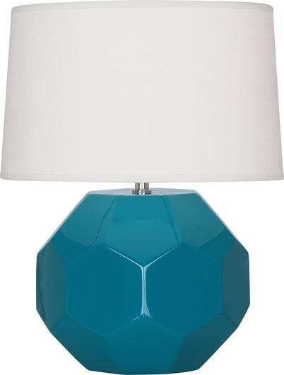 Peacock Franklin Accent Lamp by Robert Abbey