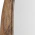 Organic Mango Wood Oval Wall Mirror by Jamie Young