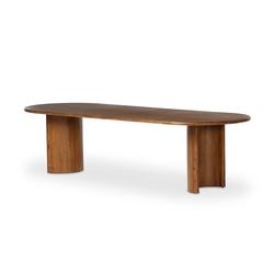 Paden Dining Table - Seasoned Brown Acacia by Four Hands