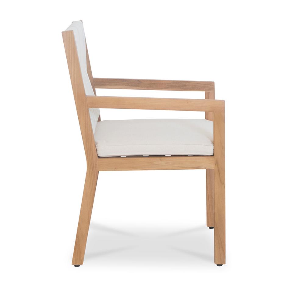Luce Outdoor Dining Chair Natural by Moes Home