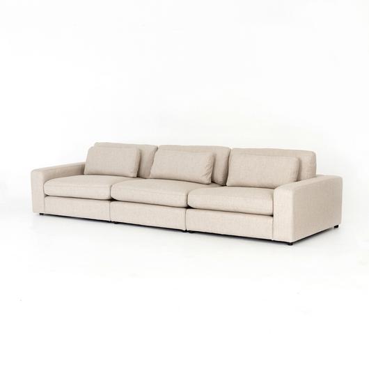 Bloor 3 Pc Sectional in Essence Natural by FOUR HANDS