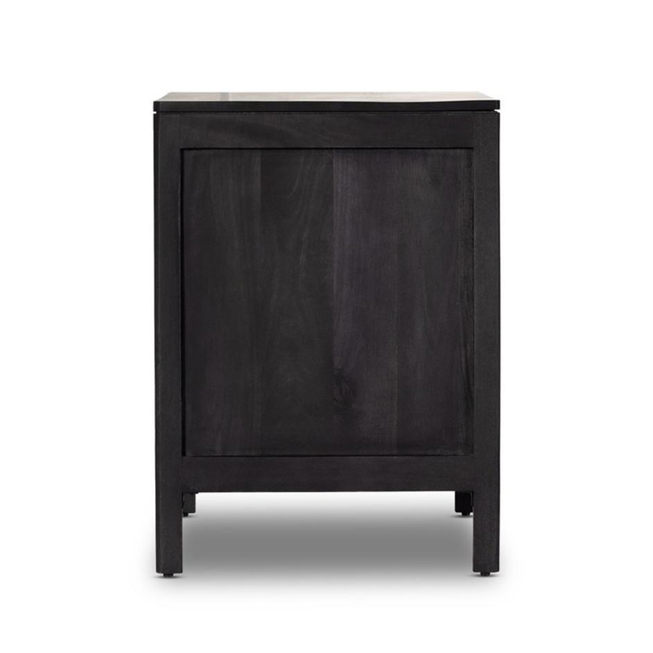 Sydney Large Nightstand - Black Wash by Four Hands