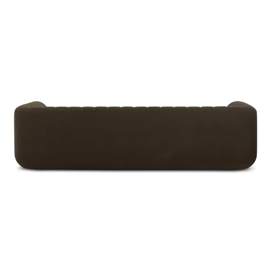 Rosy Sofa Dark Brown by Moes Home