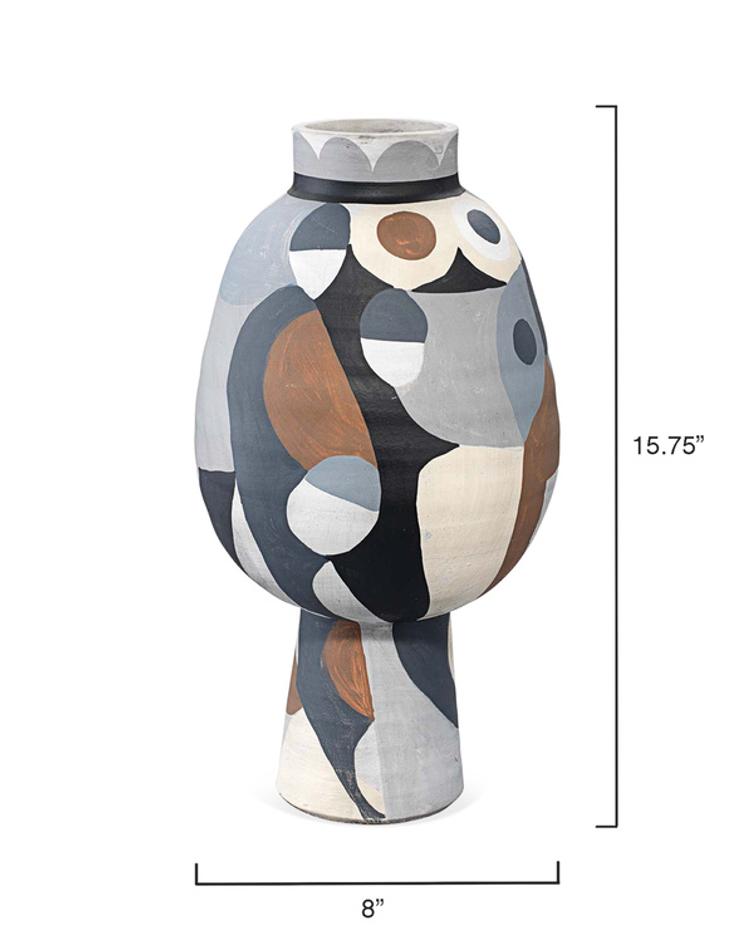 Pablo Ceramic Decorative Vase, Medium by Jamie Young
