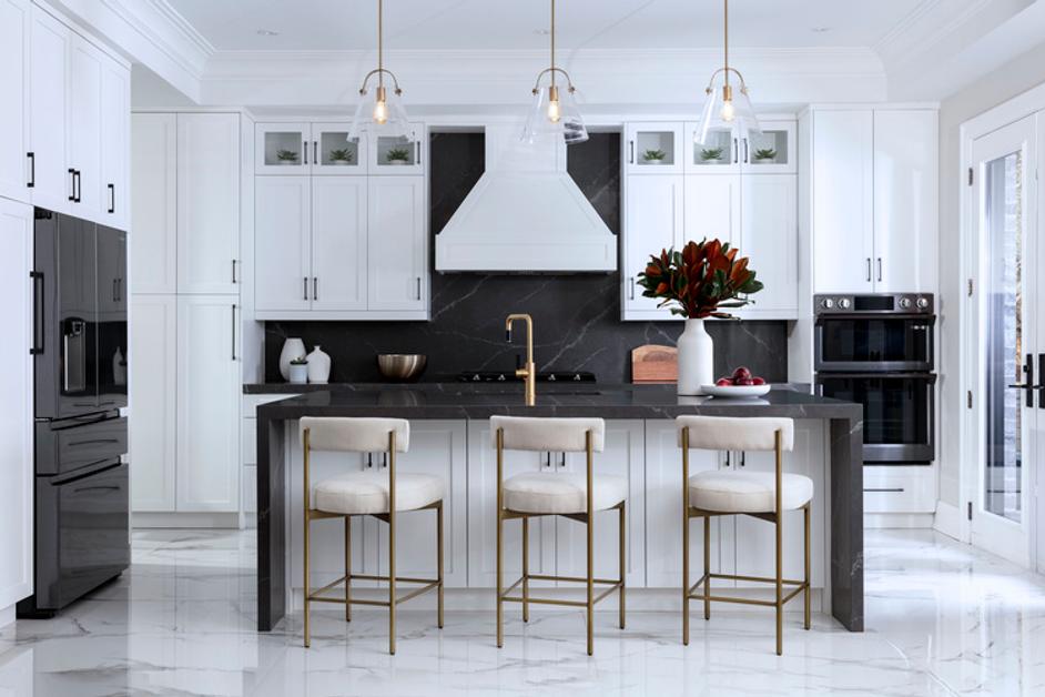 SENECA COUNTER STOOL - ANTIQUE BRASS - DANNY IVORY by Sunpan