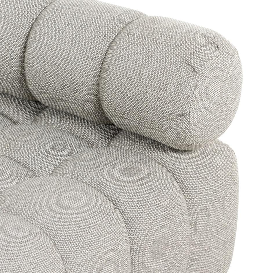 Roma Outdoor Sectional In Armless Pc In Ash by FOUR HANDS