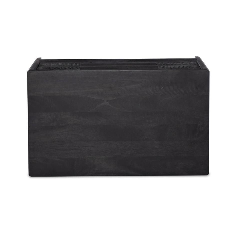 Sydney Large Nightstand - Black Wash by Four Hands