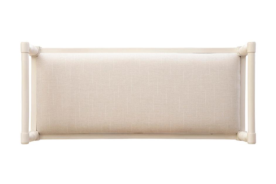 Cream Juliet Bench by Furniture Classics