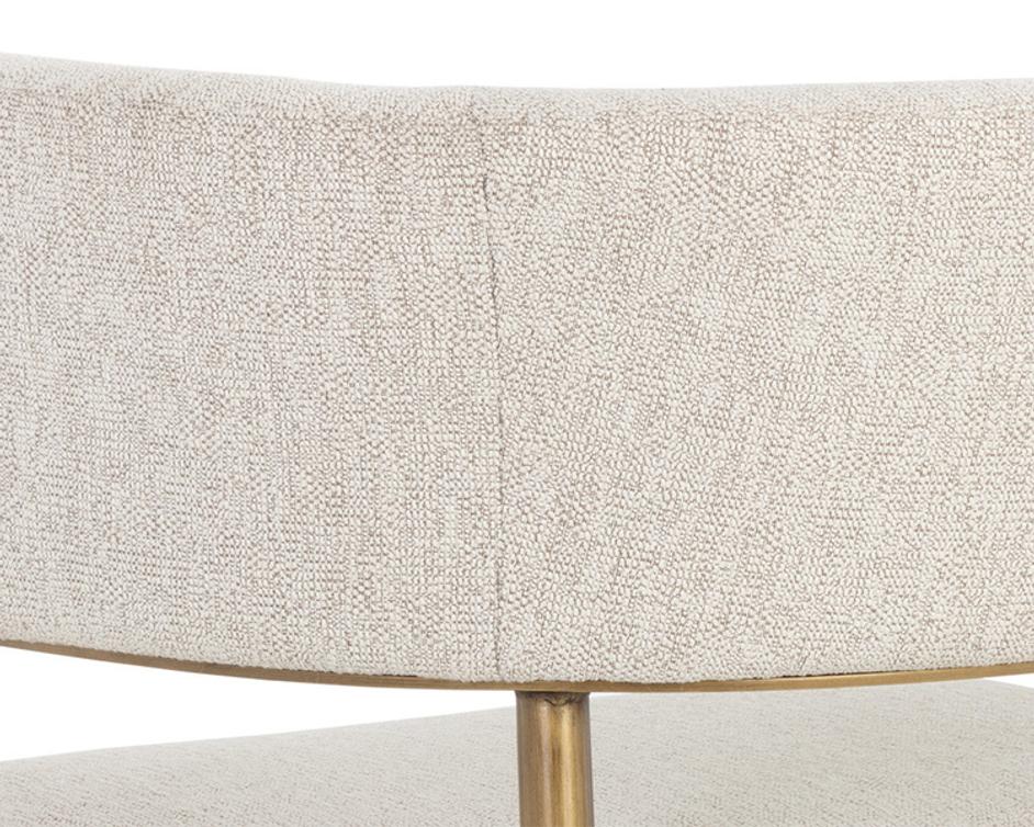 MAESTRO LOUNGE CHAIR - DOVE CREAM by Sunpan