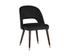 MONAE DINING CHAIR - ABBINGTON BLACK by Sunpan