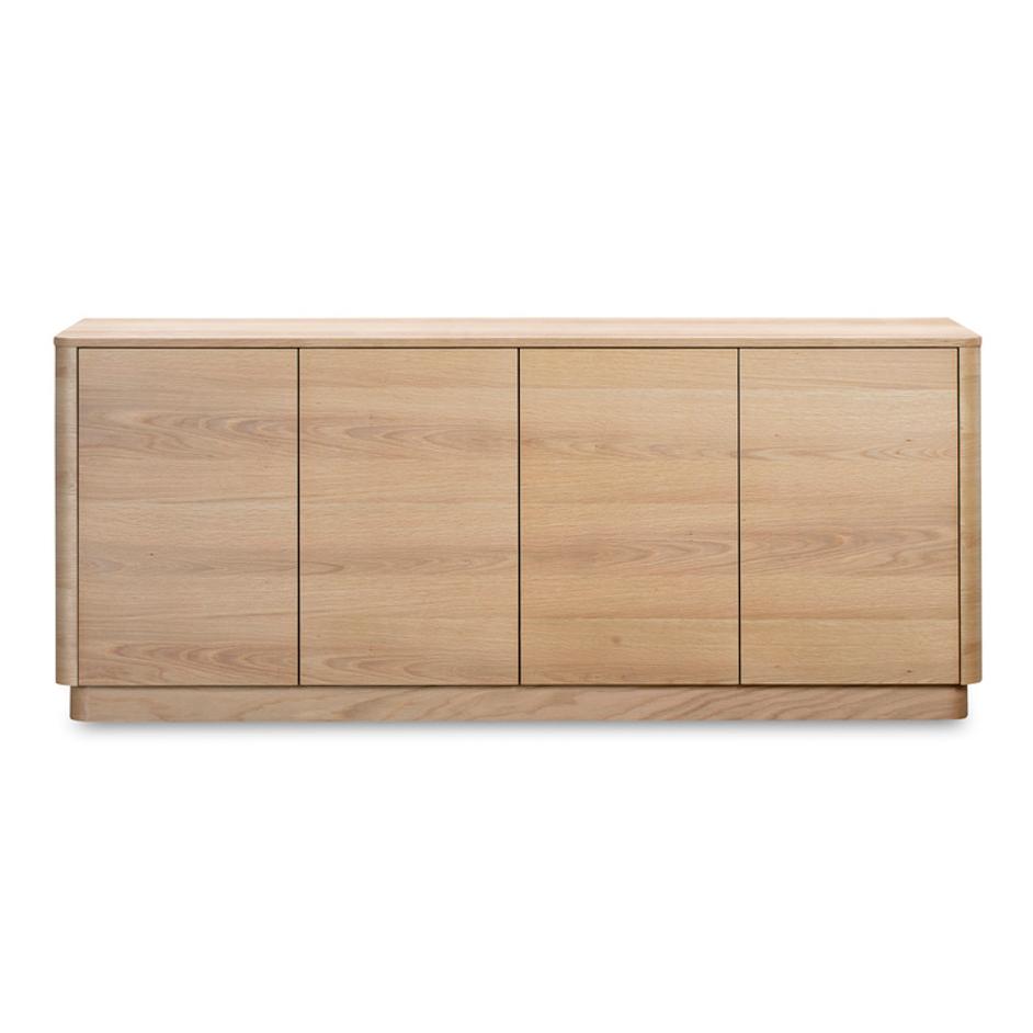 Round Off Sideboard Natural Oak by Moes Home