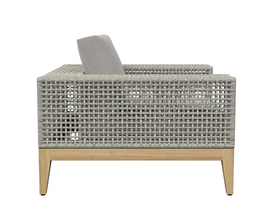 SALERNO ARMCHAIR - PALAZZO TAUPE by Sunpan