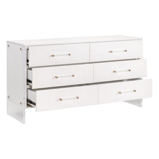 Sonia Shagreen 6-Drawer Double Dresser by Essentials For Living
