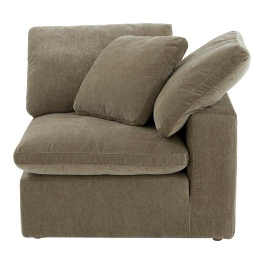 TERRA CORNER CHAIR PERFORMANCE FABRIC DESERT SAGE by Moes Home