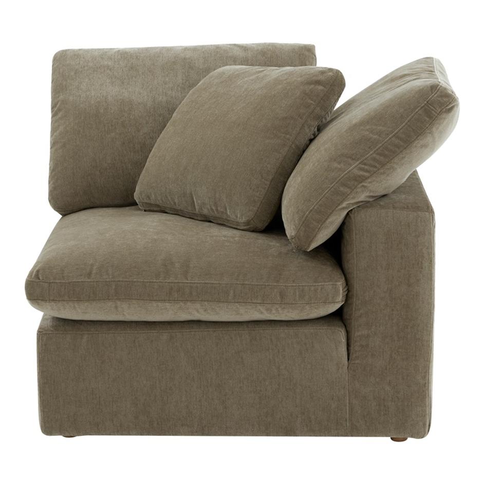 TERRA CORNER CHAIR PERFORMANCE FABRIC DESERT SAGE by Moes Home