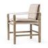 Lenz Dining Armchair In Alcala Taupe by Four Hands