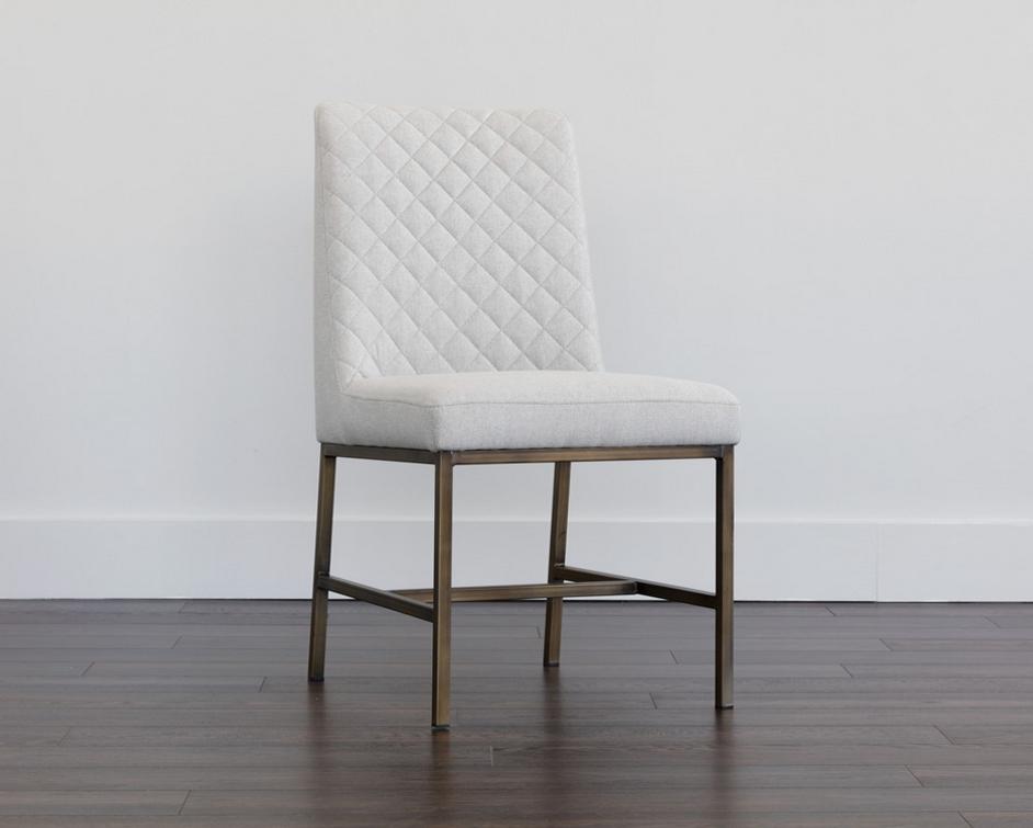 Leighland Dining Chair - Light Grey by Sunpan