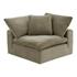 CLAY CORNER CHAIR PERFORMANCE FABRIC DESERT SAGE by Moes Home