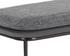 KOFFI BENCH - GUNMETAL - CHACHA GREY / ANTONIO CHARCOAL by Sunpan