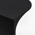 Cote Metal 16" Accent Table Black by Classic Home