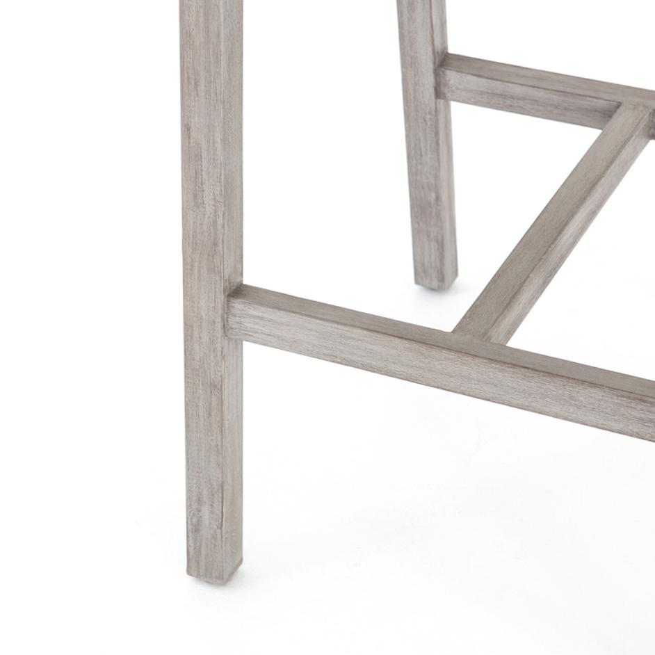 Delano Outdoor Bar Stool-Grey by FOUR HANDS