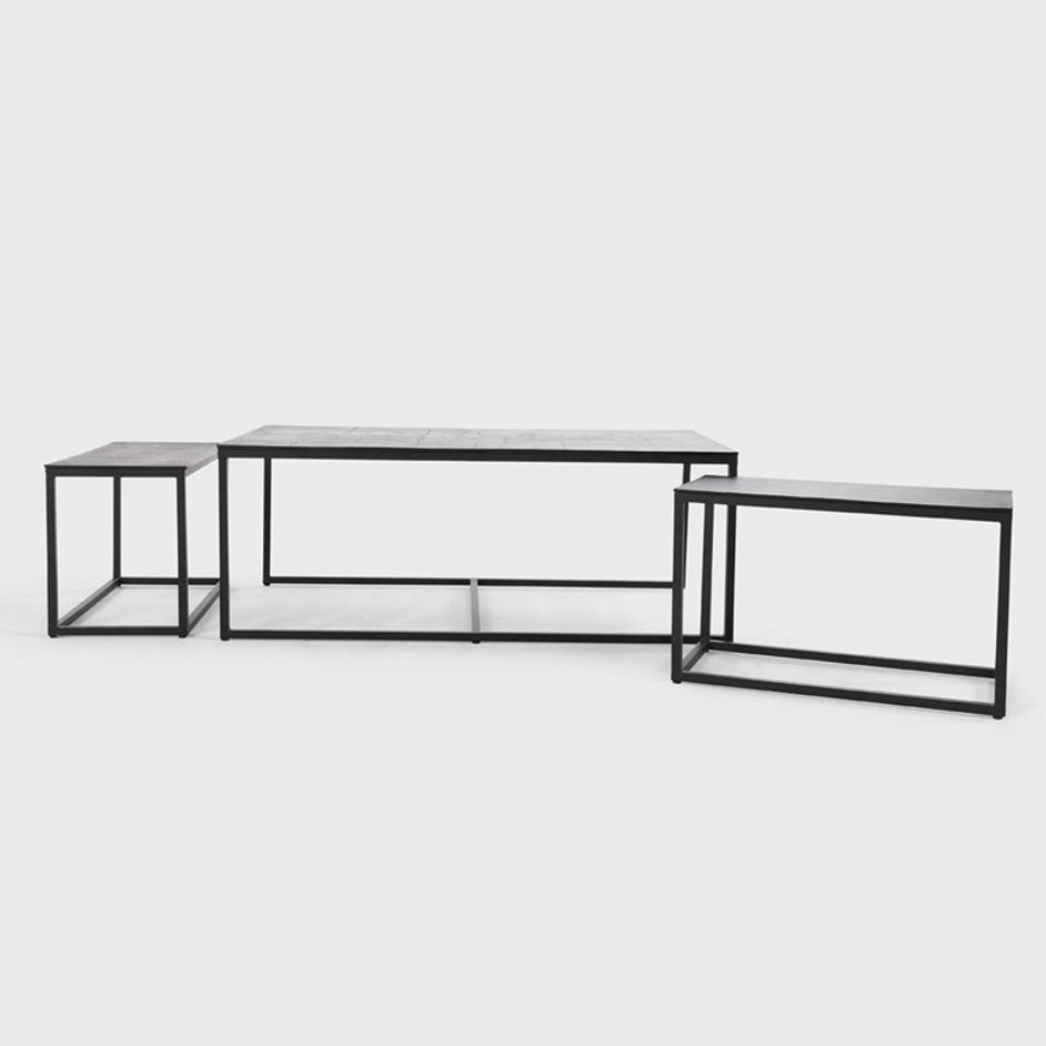 Buckley Coffee Table Set of 3 by Classic Home