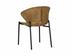ERIC DINING CHAIR - NONO TAPENADE GOLD by Sunpan