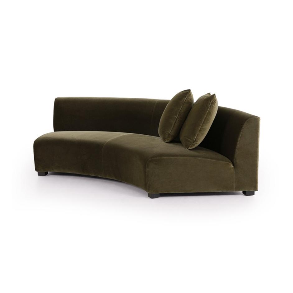 Liam Sectional - Surrey Olive by Four Hands