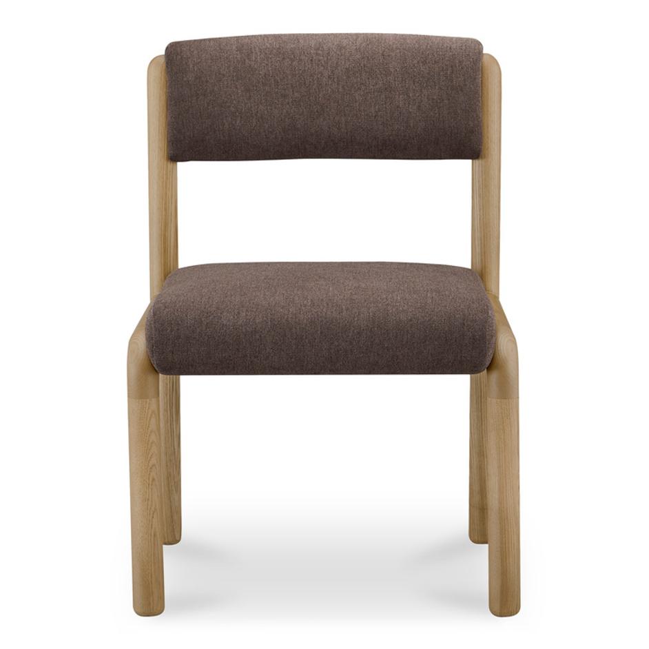 April Dining Chair Deep Brown-Set Of Two by Moes Home