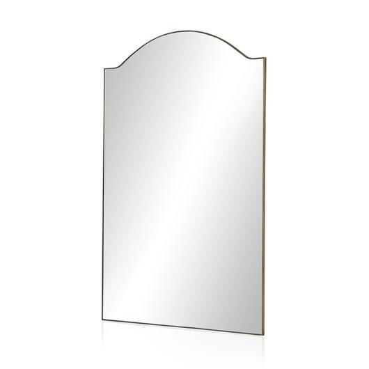 Jacques Floor Mirror In Antique Brass by FOUR HANDS