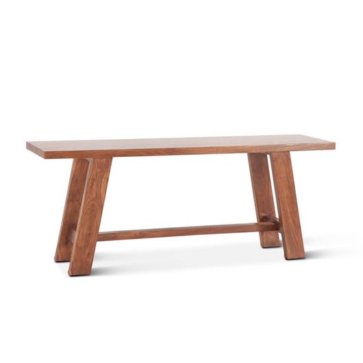 Savannah 60" Counter Bench, Cinnamon Brown by Home Trends & Design