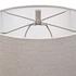 Comanche White Crackle Table Lamp by Uttermost