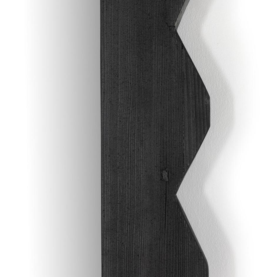 Aldrik Mirror - Black Reclaimed Pine by Four Hands