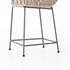 Bandera Outdoor Woven Counter Stool In Wht by FOUR HANDS
