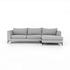 Madeline 2 Pc Sectional Raf Chaise in Lashon Fog by FOUR HANDS