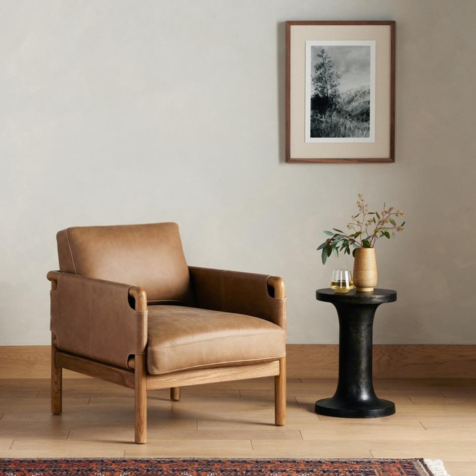 Navarro Chair - Palermo Drift by Four Hands