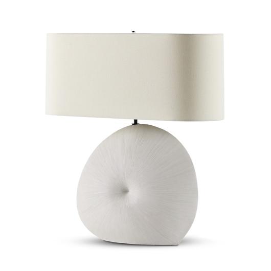 Busaba Table Lamp In Matte White by FOUR HANDS