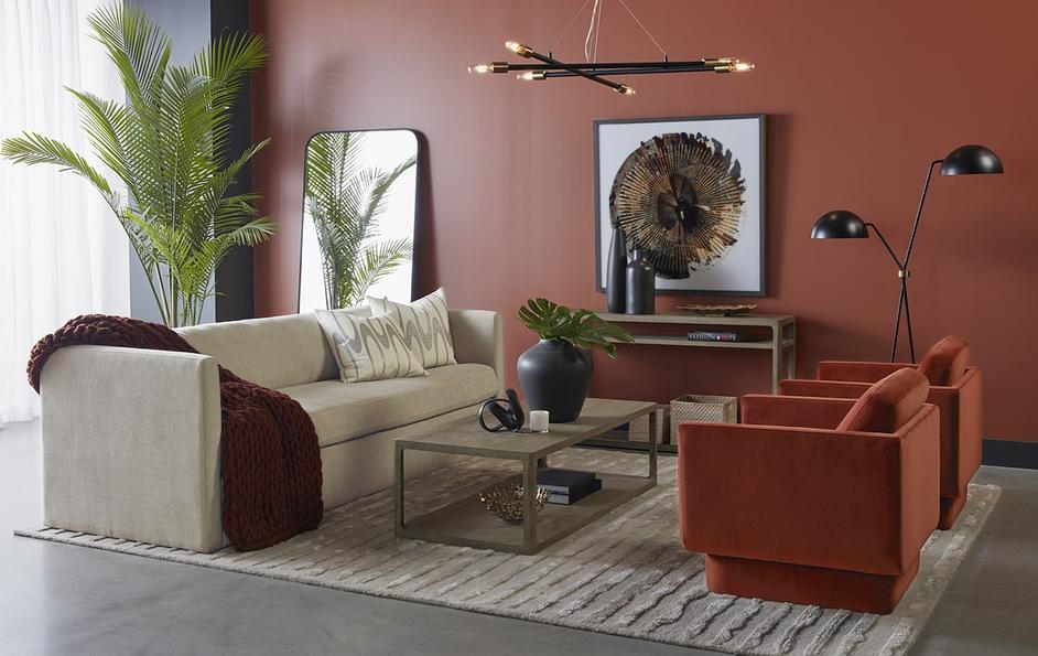 EVERTON ARMCHAIR - MEG RUST by Sunpan