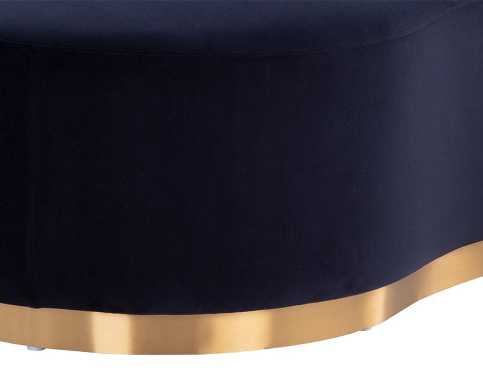 CASSEY BENCH - MEG INDIGO by Sunpan