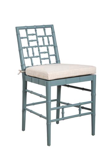 Light Blue Hugo Counter Stool by Furniture Classics