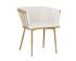 CAILY DINING ARMCHAIR - POLO CLUB MUSLIN by Sunpan