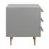 Trident Grey Nightstand by tov furniture
