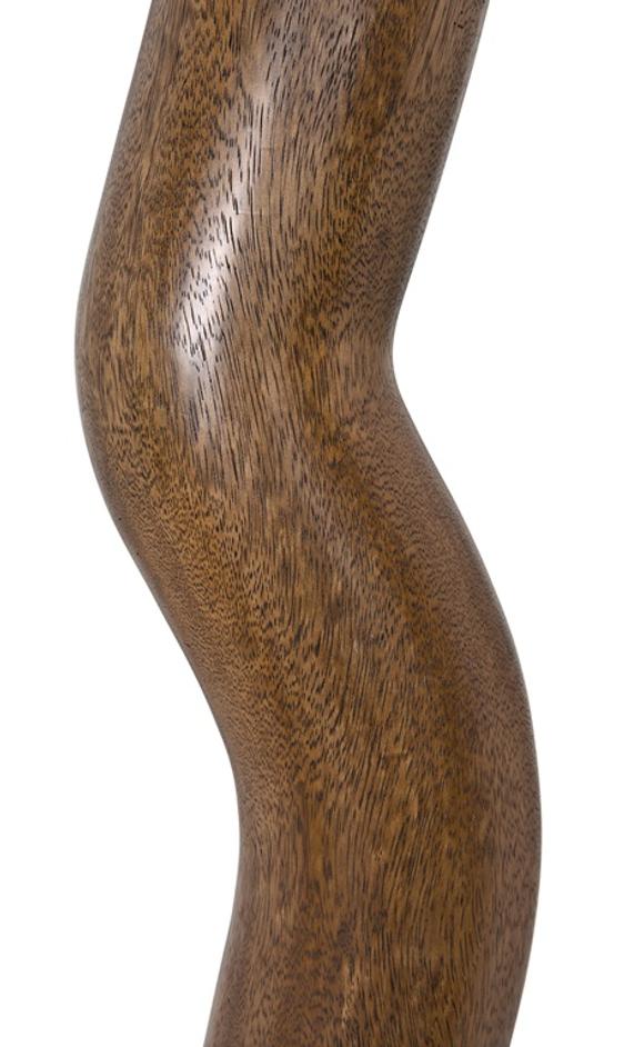 Licorice Dark Walnut Sculpture by Noir Furniture