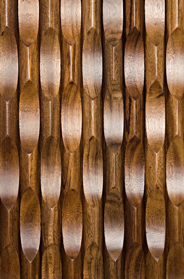 Alameda Hutch, Dark Walnut by Noir Furniture