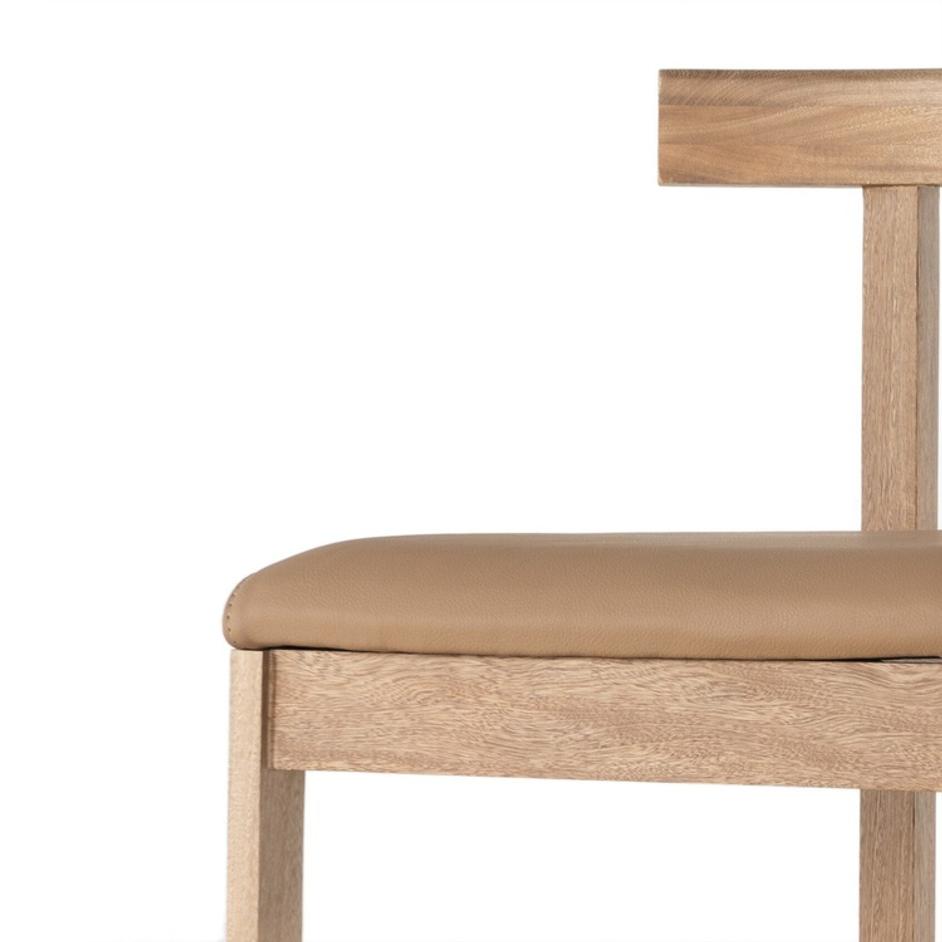 Tex Bar + Counter Stool - Natural Leather by Four Hands