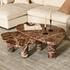 Zion Coffee Table Set - Merlot Marble by Four Hands