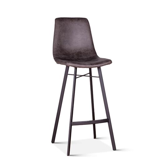 Sam Bar Chair, Charcoal by Home Trends & Design