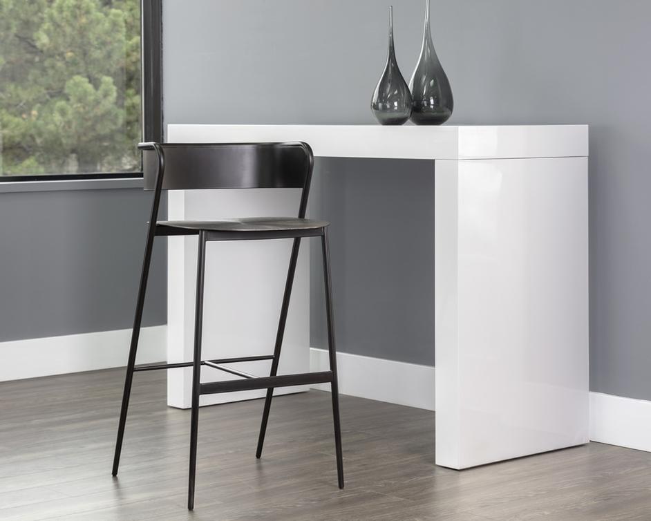 Keanu Barstool - Gunmetal by Sunpan